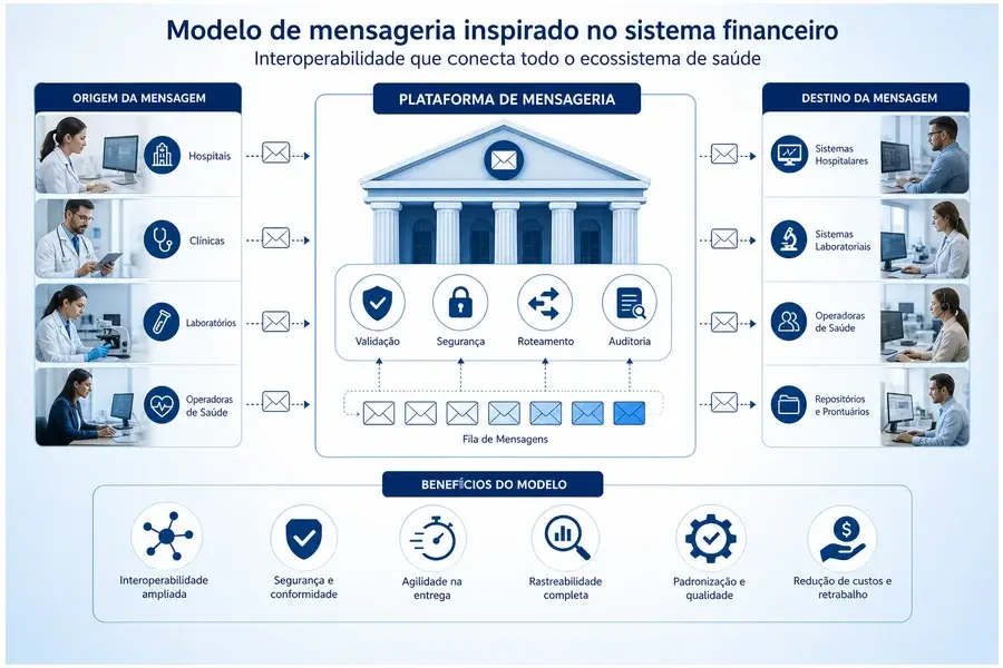 InovaHC propõe modelo de mensageria inspirado no sistema financeiro para destravar interoperabilidade na saúde