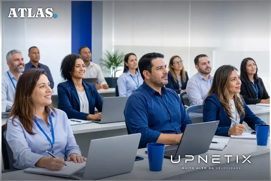 Colaboradores da CAIXA em treinamento para o uso responsável da inteligência artificial