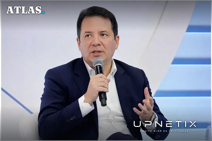 José Roberto Nogueira, CEO da Brisanet, falando em painel do Futurecom 2026