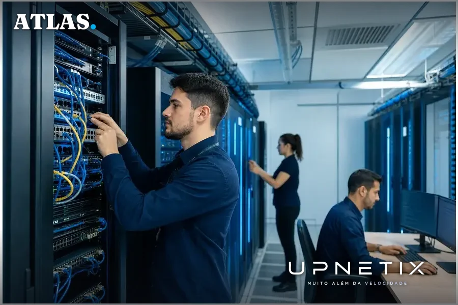 Datacenter brasileiro para nuvem nacional armazenando dados estratégicos
